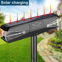 Lámpara solar para matar mosquitos resistente al agua para exteriores con luz UV y recargable lámpara atrapamosquitos para patio y jardín - details 6