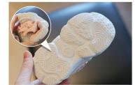 Zapatillas de malla para niños y niñas, transpirables, con velcro, deportivas, antideslizantes, para la escuela - details 1