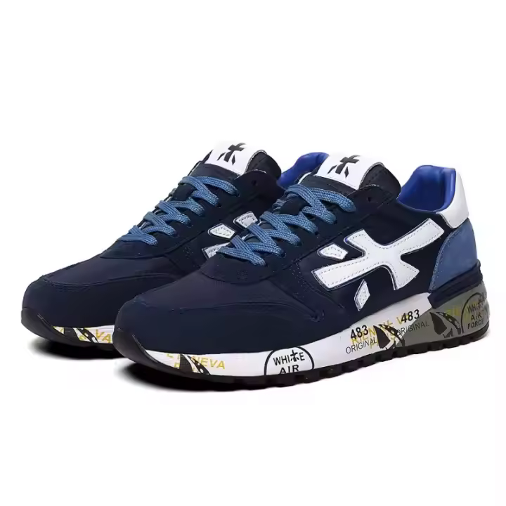 PREMIATA zapatos de hombre nuevos cemento gris zapatos deportivos de moda de negocios zapatos de arroz de moda - 1