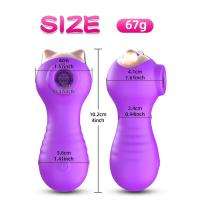Leten-Mini vibradores para gatitos, punto G, huevo vibratorio, estimulación del clítoris, pezón, masaje de succión vaginal, juguetes eróticos, masturbación femenina - details 5