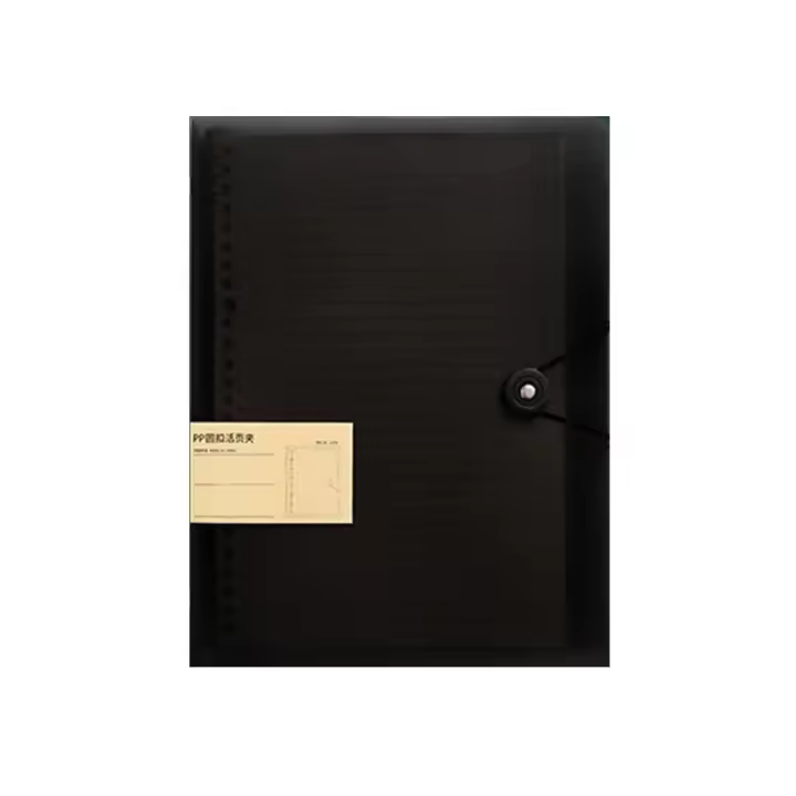 Cubierta interior A5/B5/A4, cubierta de carpeta, carpeta de cuaderno, 8 agujeros, carcasa de cuaderno de hojas sueltas, carpeta DIY, cubierta de carpeta de archivos A4 transparente - 1