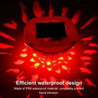 Luz LED flotante para piscina solar IP68, impermeable, patrón de peces, proyector de fuente, fuente de luz, decoración de jardín - details 1