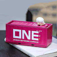 8 unids/set Mini contenedor modelo Mini caja de almacenamiento de hierro decoración creativa recoger artículos pequeños caja de almacenamiento en miniatura de escritorio regalos - details 12