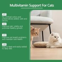 Cápsulas Multivitamínicas Lei Gong para Gatos Mejora la Salud del Pelaje, Protección Ocular, Impulso de Energía Diario 80Pcs No Eléctricas, con Vitaminas A, B, C, E, K - details 7