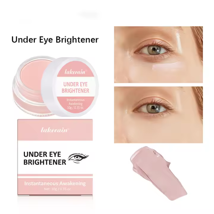 Crema correctora abrillantadora de ojos, contorno de cobertura completa, ojeras, rosa claro, contorno de ojos, corrección de Color, maquillaje anticarne - 1