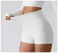 Pantalones de Yoga de Cintura Alta y Sin Costuras Shorts Deportivos para Mujeres - details 4