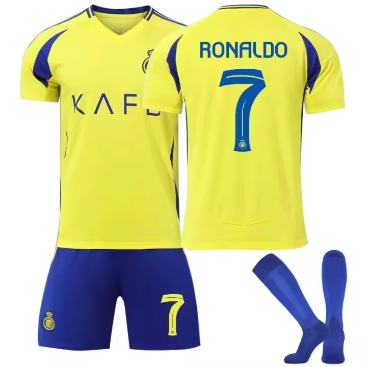 2425 Estilo Riad Victoria Local No.7 Conjunto de Camiseta de Fútbol Cristiano Ronaldo - 1