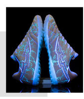 Nuevos zapatos de fútbol luminosos a escala de dragón zapatillas de deporte de uñas rotas de gran tamaño - details 26