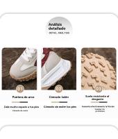 Zapatillas de Mujer Tejidas al Viento de Estilo Coreano Nuevas en Verano 2025 - details 7