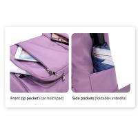 Mochila De Viaje Para Mujer IKE MARTI Con Gran Capacidad Bolsa Deportiva De Fin De Semana Yoga Multifuncional Cruzable Con Cremallera - details 15
