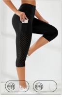 Shorts De Yoga De Malla Para Mujer Cintura Alta Con Bolsillos Sport Push up Levantamiento De Glúteos Running Secado Rápido Transpirable Casual Shorts De Verano - details 4