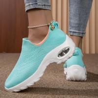Zapatillas deportivas para mujer, zapatillas de malla Fly Weave para correr Primavera y verano Zapatillas de deporte casuales de caña baja - details 1