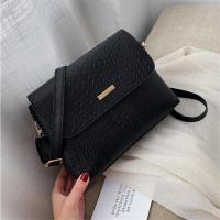 Bolso de Hombro para Mujer Simple Tipo Mensajero con Flap en Cuero PU Bolso Cruzado Casual Negro para Señora - details 11