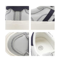 Zapatos de tabla casuales del verano de los hombres Zapatos rayados bajos del resbalón encendido - details 2