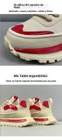 Zapatos de plataforma con aumento, zapatos de plataforma, zapatos deportivos casuales de suela blanda - details 2