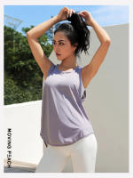 Camiseta deportiva sin mangas de malla para mujer, ropa de Fitness, Yoga, EVJ, 7 colores - details 2