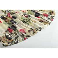 Vestido estampado de verano para mujer, moda sin mangas - details 7