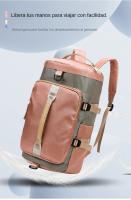 Bolsa De Viaje Impermeable para Deportes Y Fitness, Mochila De Gran Capacidad, Color De La Colisión De Empalme - details 8