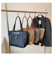 Bolso de mano de gran capacidad, nuevo bolso de moda, bolso de hombro informal de Color sólido para mujer Simple - details 21