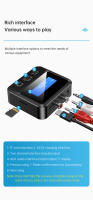 Receptor y transmisor de Audio con Bluetooth, adaptador inalámbrico estéreo con pantalla LCD, Dongle para coche, PC, TV, altavoces, AUX, R/L, RCA, TF, 3,5 MM - details 1