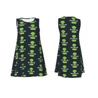 Vestido Duo de búho sin mangas informal para mujer, divertido pájaro verde, viajes personalizados, D-Duogos - details 106