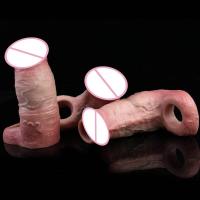 Leten SXXY Manga Abierta de Silicona con Hilo Interior Mejora del Tamaño para Hombres y Parejas - details 6