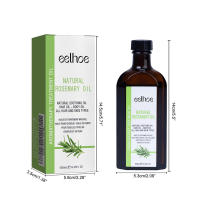 El aceite esencial de romero para el cuidado del cabello previene el encrespamiento, proporciona suavidad duradera, deja fragancia y repara el daño permanente. - details 0