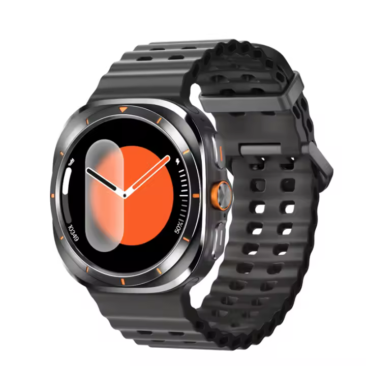 Reloj inteligente W7 para Samsung Watch7, asistente de voz, brújula SOS, detección de ritmo cardíaco, modo deportivo, bloqueo de contraseña, novedad de 2025 - 1