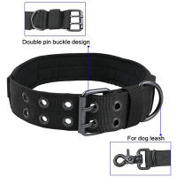 Collar Táctico K9 para Mascotas con Hebilla Doble Ajustable para Perros de Entrenamiento de Alemania Accesorios para Grandes y Medianos Perros Marca COOYOMOO - details 2