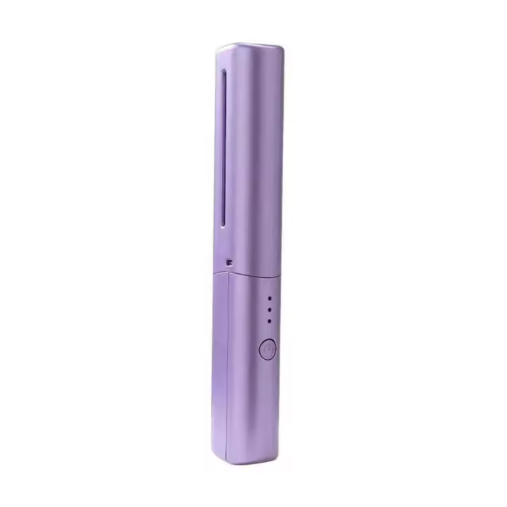 Peine para Alisar el Cabello de Calor Suave Portátil Alisador de Estilo de Carga Rápida - 1