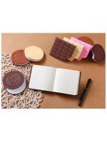 Mini Cuaderno de Chocolate Simulación de Galleta de Chocolate Divertida - details 23