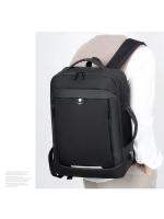 Mochila para ordenador portátil expandible para hombre, bolsa impermeable negra para Notebook, 16 pulgadas, 17 pulgadas, mochila de trabajo multifunción para negocios - details 24