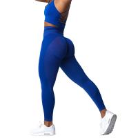 Leggings de gimnasio sin costuras NVGTN Spandex Contour 2.0 para mujeres suaves para entrenamiento fitness pantalones de yoga de cintura alta - details 16