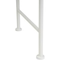 Banqueta pie de Cama de Metal Blanca de 64x68x30 cm - details 37