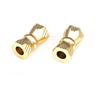 Cuentas de Pulsera de Brasso Dorado Mate Forma de Cilindro Ideal para Hacer Joyería DIY - details 15