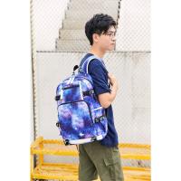 Mochila de Hombro para Hombres Estudiantes Impresada Impermeable Ideal para Viajes al Aire Libre - details 22