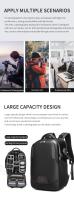 Mochila de Cámara Profesional SLR de 40L Impermeable, Desmontable con Soporte de Tripod - details 2