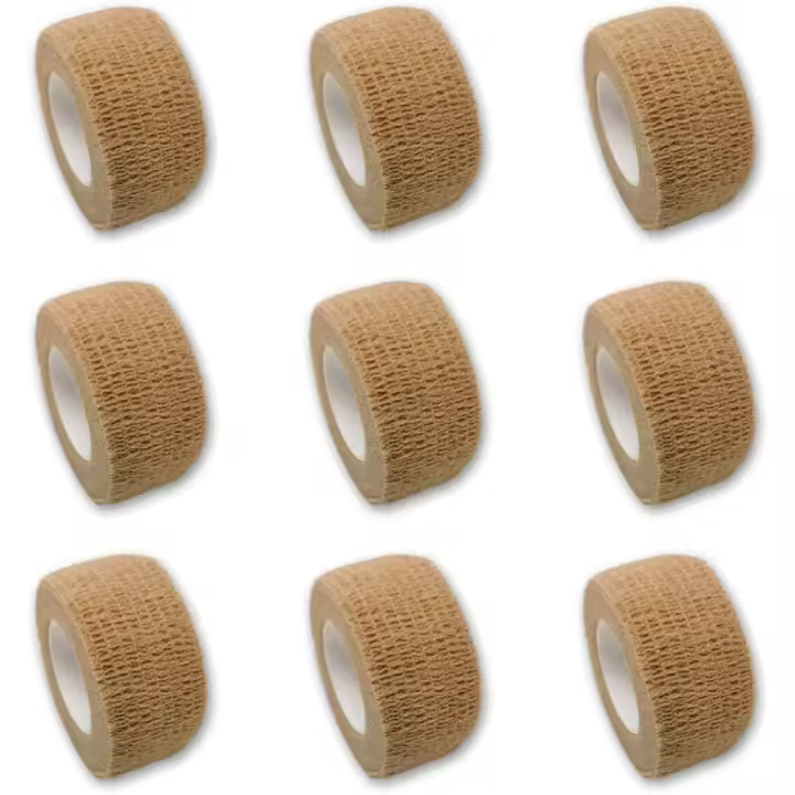 Juego de 9 vendas de yeso, yeso, vendaje de dedos, sin adhesivo, vendaje de herida, vendaje de fijación, yeso para humanos y animales - 1
