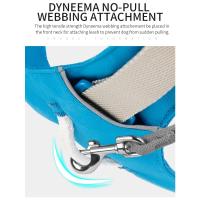 Arnés de nailon reflectante para perro, chaleco ajustable para perros pequeños, medianos y grandes, fácil de viajar - details 8
