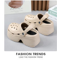 Sandalias de Tacón Alto para Mujer 2024 Suela Suave, Altura de Verano, Impermeables, Zapatos de Playa y Jardín - details 5