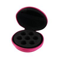 Protector de botellas con 7 compartimentos, soporte de transporte de viaje, bolsa de almacenamiento de Perfume, Mini caja de botellas, contenedor de Gel, estuche de aceite esencial - details 13