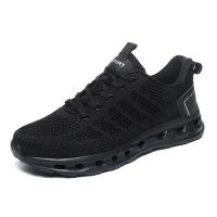 Zapatillas Deportivas de Malla Tejida con Mosca para Hombres Tamaño Grande Casual de Moda - details 1