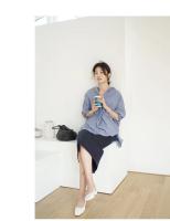 Blusa holgada de chifón para mujer, camisa elegante de manga larga, color blanco, Estilo Vintage, para verano y primavera - details 17