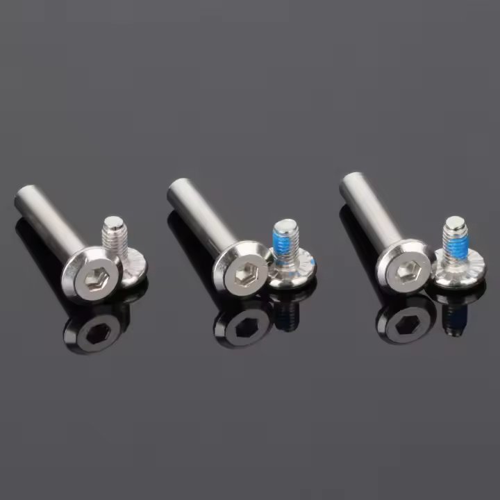 10Pcs Diameter 6mm *31mm/36mm Roller Parts Axle Male & Female Screws for Child Kid Adult Free Skating Inline Skates Wheel - 1