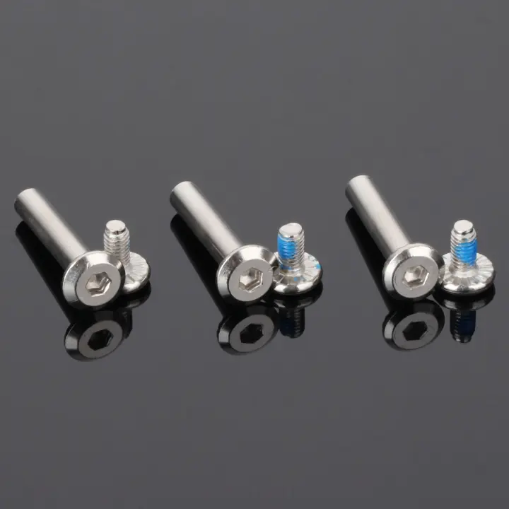 10Pcs Diameter 6mm *31mm/36mm Roller Parts Axle Male & Female Screws for Child Kid Adult Free Skating Inline Skates Wheel - 1
