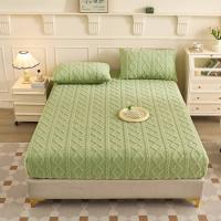 Funda de almohada de lana de leche de Color sólido para decoración del hogar, funda de almohada rectangular respetuosa con la piel, funda de almohada suave y cálida para dormitorio, 2 uds. - details 10
