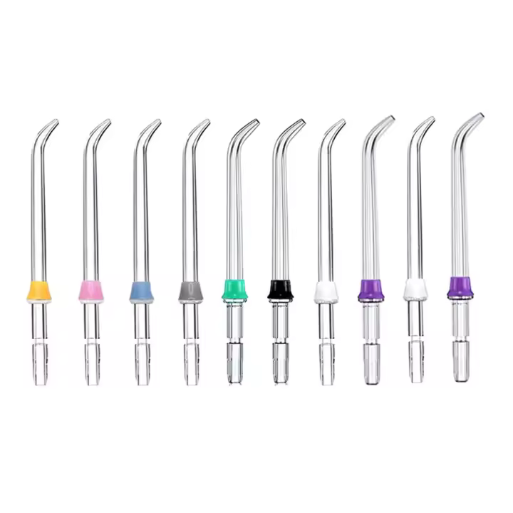 Puntas de chorro clásicas de repuesto, 10 piezas, compatibles con irrigadores de agua Waterpik y otros irrigadores orales de marca - 1