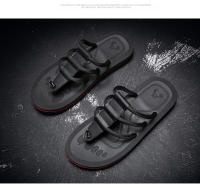 Nuevas chanclas de los hombres antideslizantes desgaste exterior zapatillas eva de los hombres casual playa zapatillas frescas - details 16