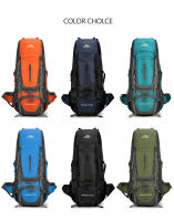 Mochila de escalada y montañismo, gran capacidad, para actividades al aire libre, senderismo, camping, mochila con compartimento para zapatos, - details 2