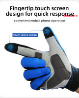 Giyo-Guantes Térmicos de ciclismo para hombre y mujer, manoplas largas con pantalla táctil, antideslizantes, para otoño e invierno, 5-20 ℃ - details 6